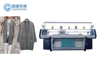 China La máquina para hacer punto plana automática del sistema 9G del acrílico tres del jersey automatizó en venta