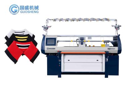 China Fully Jacquard Plain Computerized Collar Knitting Machine 14G for sale