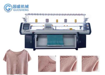 China Máquina para hacer punto plana automática del suéter 3G del poliéster del invierno en venta