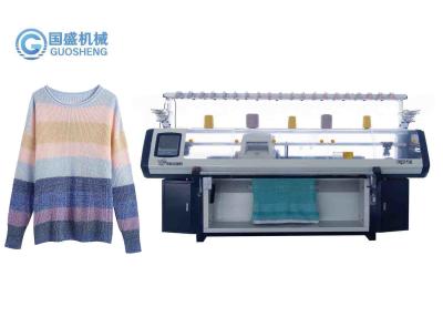 China Máquina para hacer punto plana 72inch del suéter automático del sistema del triple de Guosheng en venta