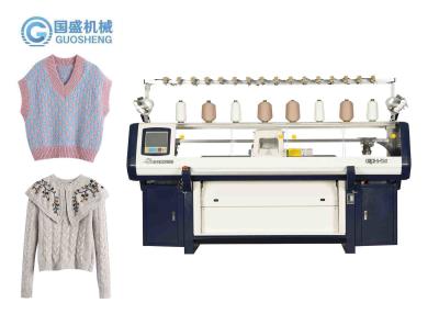 Chine Machine à tricoter Colete Sles 10G de couche horizontale automatique d'uniforme scolaire à vendre