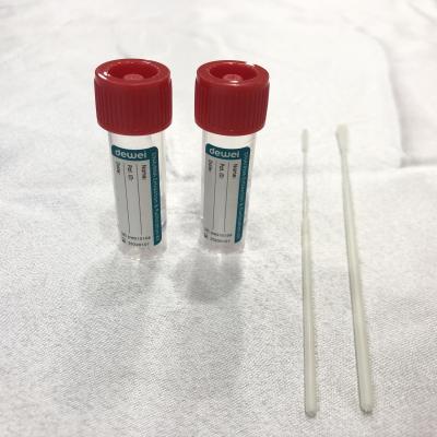 China Jogo da extração do RNA do ADN do cotonete do tubo do PE de Kit Virus Collection PP da liberação da amostra para a corona do PCR à venda