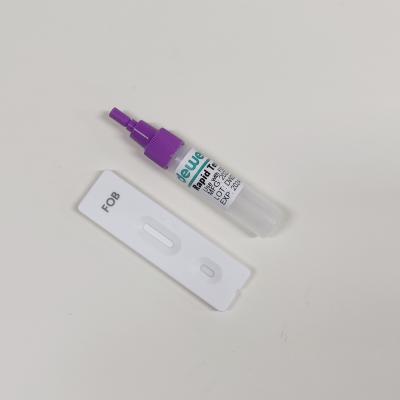China Fast Fecal Occult Blood Diagnostic Rapid Test Cassette FOB Rapid Test Kit for sale
