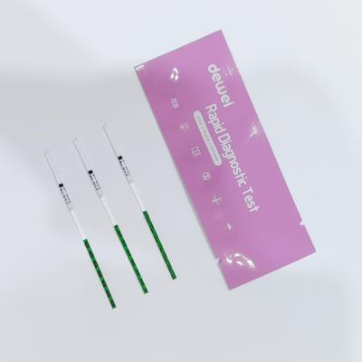 China 5 Mins HCG Pregnancy Test Kit Urine / Serum Sample Early Detection for sale