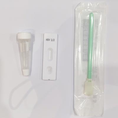 China HIV 1/2 AIDS Rapid Test Kit Near Gingival Oral Fluid For Human Immunodeficiency Virus for sale
