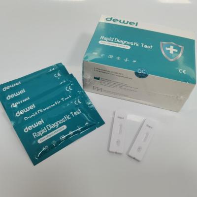 中国 Throat Swab Strep A Rapid Test Kit One Step Disposable Plastic Cassette 販売のため
