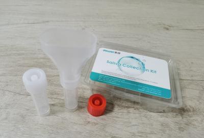 China Covid-19 Coronaviurs Saliva Collection Kit Tube For PCR Testing for sale