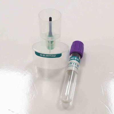 China Medical DNA Extraction Kit Disposable Sterile Saliva DNA Evacuated Tube With Collector for sale