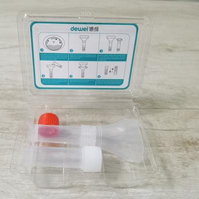 China 10ml Saliva RNA Collection Tube Kit Of Covid-19 for PCR and Rapid Test Antigen for sale