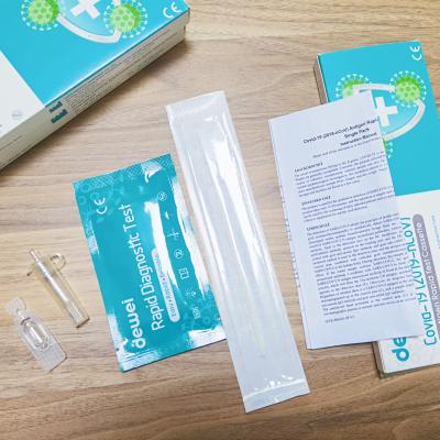 China Use at Home within15mins Point of Care Covid Antigen Rapid Test Kit for sale