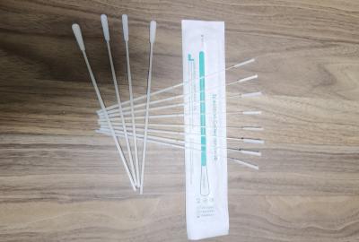China Nylon Flocked Nasal Nasopharyngeal Oral Oropharyngeal Swab for Covid-19 for sale
