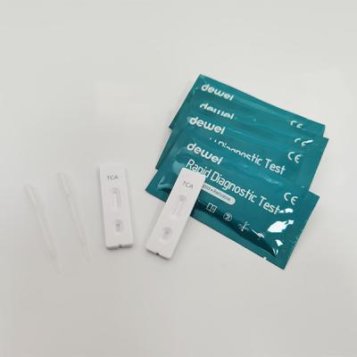 China Tri Cyclic Antidepressants TCA Rapid Test Cassette Strip Urine Sample CE FDA for sale