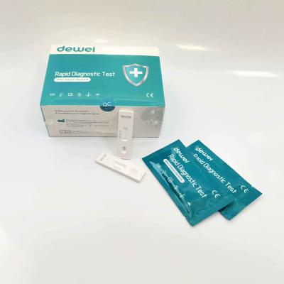 China Malaria de diagnóstico PF Pan Rapid Test Kit de Kit Whole Blood Plasma Serum de la malaria del CE ISO13485 en venta
