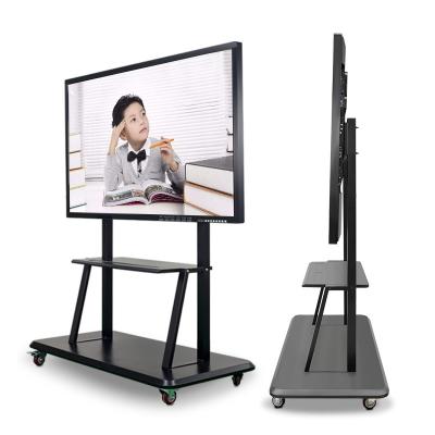 China Wall Mounted Interactive Digital Whiteboard Tv Screen Online Tutoring 110 Inch LCD for sale