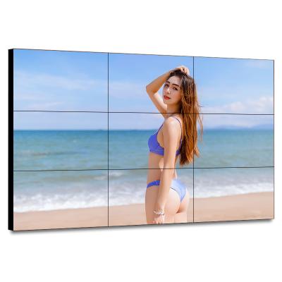 China 0.88mm Ultra thin bezel lcd monitor 3d Video Wall System 1920X1080 500 Nits for sale