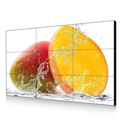 China 65in LCD Video Wall Shopping Mall Ultra Thin Bezel 0.88mm Ad Seamless Monitor Wall for sale