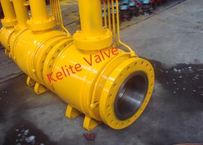 China API ISO CE Standard Fully Welded Ball Valve , Metal Seated Ball Valves for sale