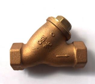 China Lightweight Industrial Strainer , Brass Y Strainer Long Working Lifespan for sale