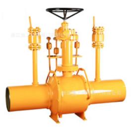 China One Piece Fully Welded Ball Valve / Full Bore Ball Valve Abrasion Resistance for sale