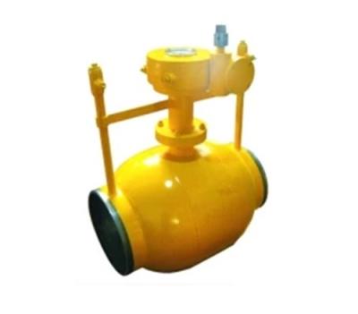 China Anti Static Device Fully Welded Steel Ball Valve 48