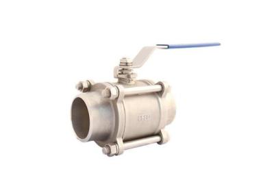 China CF8M Stainless Steel Flange End Ball Valve DN25 Size CF8 / CF8M Material for sale