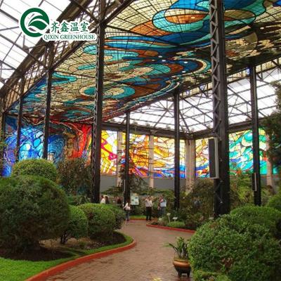 China Vegetable Fruits Flowers Tomatoes PC Sheet Greenhouses for Eco-Conscious Restaurants for sale