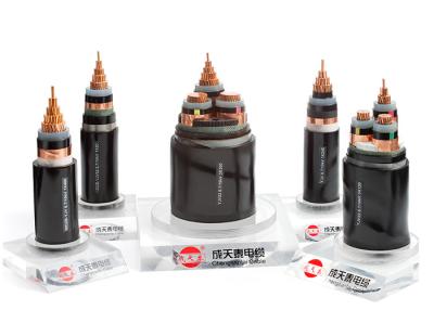 Китай 8.7/15 кВ кабеля изолированного СЛПЭ электрического, 1, 3 - кабель ядра подземный к ИЭК60502-2 продается