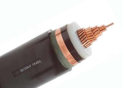 China Cables de transmisión medios protegidos cinta de cobre del voltaje 26/35 kilovoltios Eco amistoso en venta