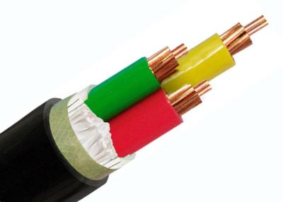 Китай Силовой кабель низшего напряжения 0.6/1 кВ | ПВК проводника 3 ядров ИЭК 60502-1 медного изолированный & обшитый силового кабеля продается