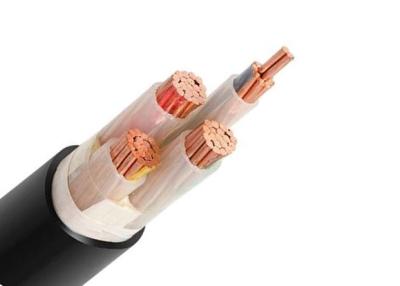 China 0.6/1 KV 3+1/2 Core Copper Cable , LV Power Cable XLPE Insulated/ PVC sheathed electrical cable for sale