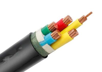 China Indoor LV Armoured Mains Cable , 5 Core Pvc Armored Cable Lead Free for sale