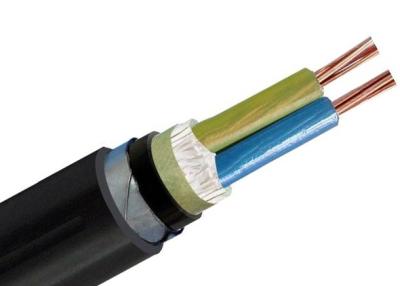 China Low Voltage Armoured Power Cable 0.6/1kV 2 Core Cu /  XLPE / STA / PVC IEC for sale