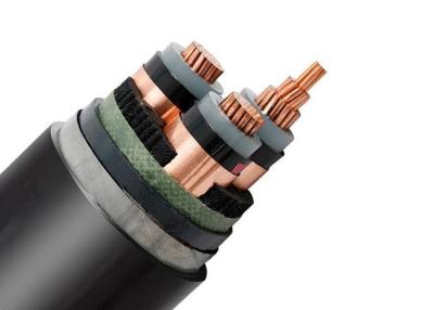 China Cable acorazado 50Hz 8,7/del cable de transmisión de la base de la envoltura 3 del PVC YJV22 15 kilovoltios en venta