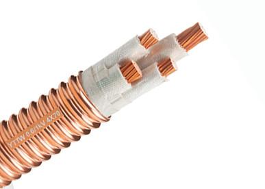 China Light / Heavy Duty Fire Resistant Cable Four Core Copper Metallic Sheath for sale