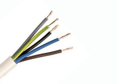 China Elektrische Leitung 318-Y/H05VV-F Kabel 5×2.5 Quadrat. Millimeter Flachkabel, Isolierung und äußere Hülle in PVC, Hausgebrauch zu verkaufen