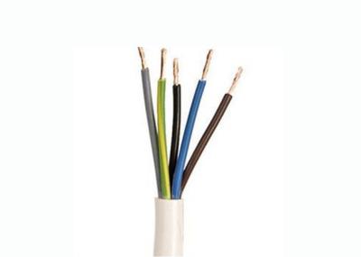 China Cable de transmisión aislado PVC de la base del cable 5 del conductor de cobre para los aparatos electrodomésticos en venta