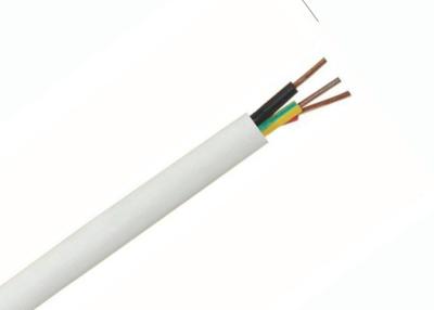 China 300/500V Flat Electrical Wire , Copper Conductor LSZH Flexible Cables 100m / Coil for sale