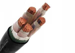 Chine Le câble de cuivre de conducteur de 4 noyaux 4 x 50 millimètres carrés, 0.6/1kV XLPE a isolé le cable électrique à vendre