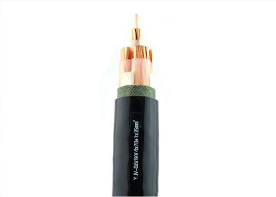 China 2*10 Sq Mm Direct Burial Power Cable , High Voltage Power Cables YJV Type for sale