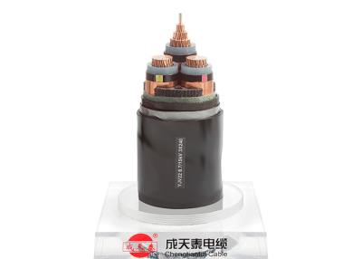 Chine Cable électrique moyen de tension | Le Cu-conducteur, XLPE isolé, la bande de cuivre a examiné le câble électrique à vendre