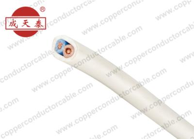 China PVC Insulation Electrical Copper Conductor Cable 2 Cores Round Shape for sale