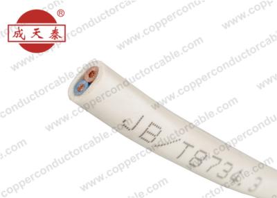China insulated Flat Flexible Electrical Copper Building Wire Multi Core for sale