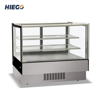 China 50-60hz Cake Display Showcase Refrigerator Stand Countertop Cake Display Case for sale