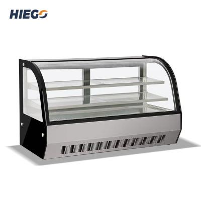 China R600a Cake Display Showcase Cabinets Showcase Cake Chiller For Supermarket for sale