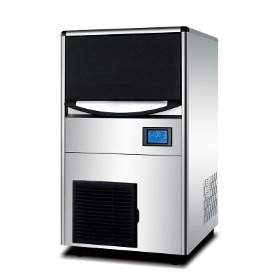 China 80KG Automatic Ice Machine 25kg Commercial Pellet Ice Maker For Coffee Shop for sale