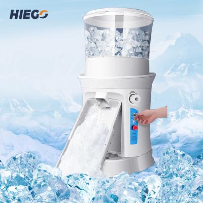 China Adjustable Desktop Commercial Ice Shaver Snow Cone Machine 320rpm Ice Crusher Electric Machine for sale