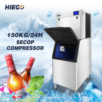 China Cube Automatic Ice Machine 150kg Air Cooling Industrial Ice Making for sale