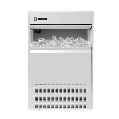 China Frost Free Commercial Nugget Ice Machine 100 Kg 700w Bullet Ice Cube Machine for sale