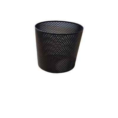 China Plain Weave Galvanized Perforated Metal Mesh / Aluminum Perforated Metal Mesh Speaker Grille for sale