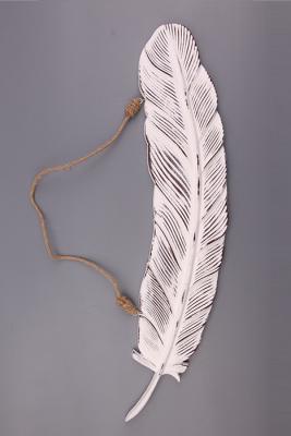 China white feather wood hanging wall decoration for sale
